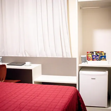 Hotel H2 Congonhas Exterior photo A typical room at a capsule hotel